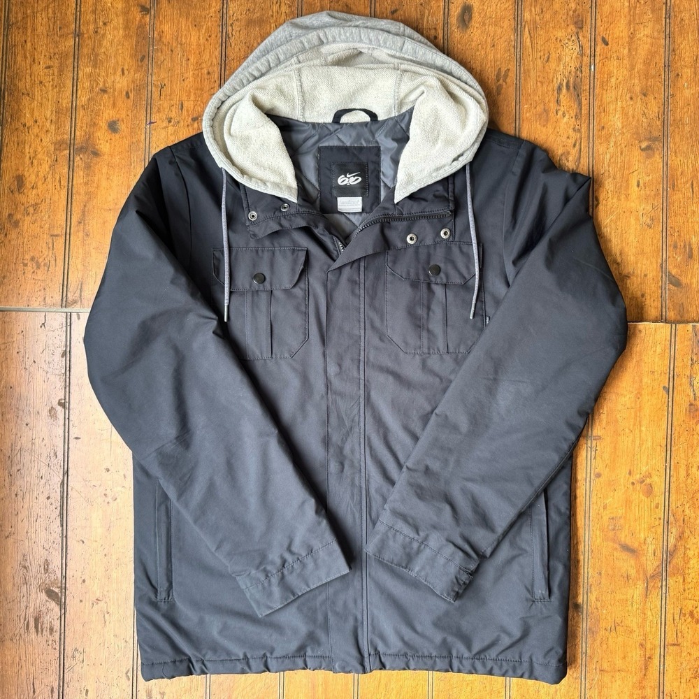 Vintage Nike 6.0 SNOWBOARD SKI Jacket Hoodie 2011 Size Large